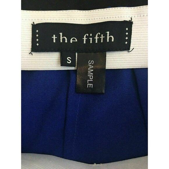 The Fifth Womens Solid Cobalt Blue High Waist Shorts Small - Picture 5 of 6